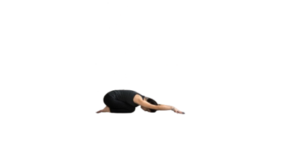 BALASANA (Position des Kindes)