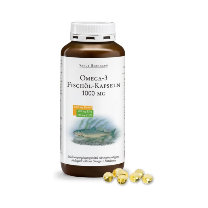 Sanct Bernhard Omega-3-Fischöl-Kapseln