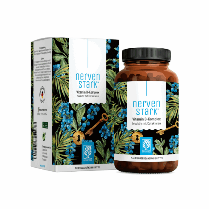 NATURTREU - Nervenstark Vitamin B Komplex hochdosiert